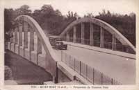 9321. - MITRY-MORY (S.-et-M.). - Perspective du Nouveau Pont — CPA vers 1938