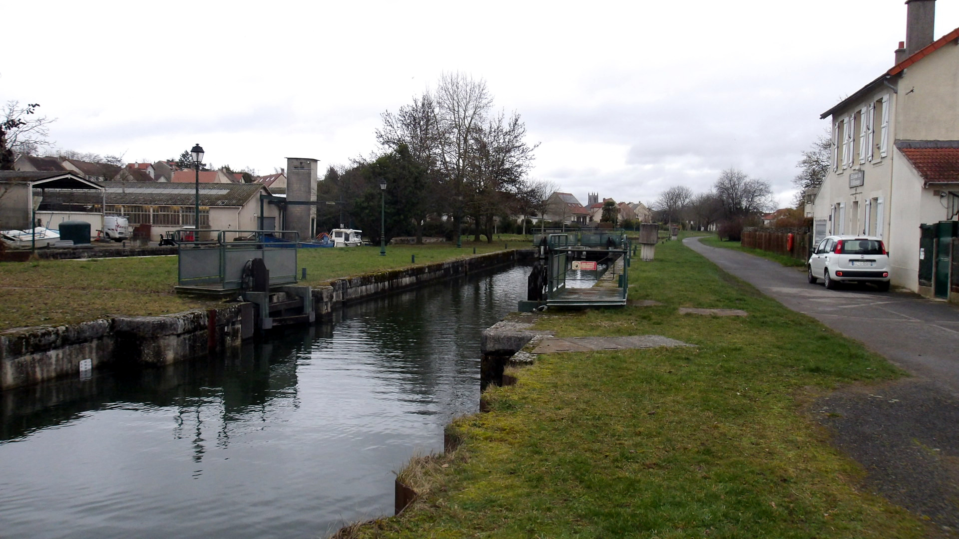 Villenoy — Vue générale de l'écluse — photo AFLO - 02/2026