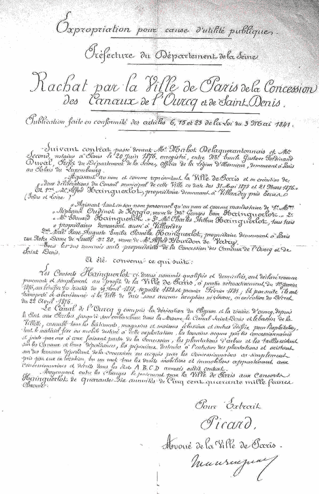 Expropriation pour cause d’utilité publique