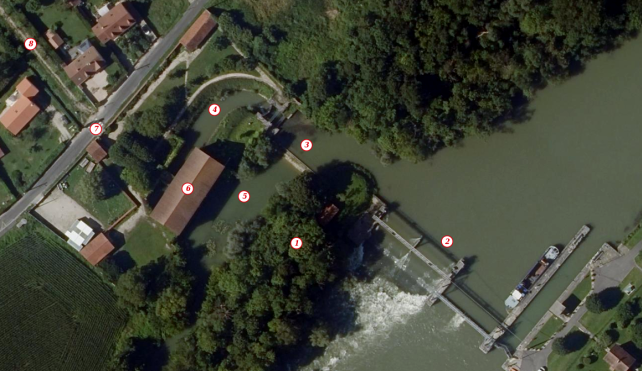 Capture d'écran image satellitaire Géoportail