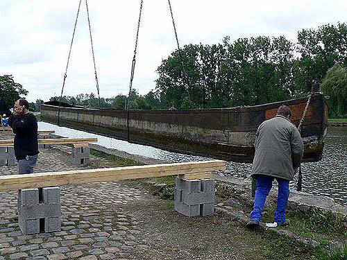 Guidage vers le berceau